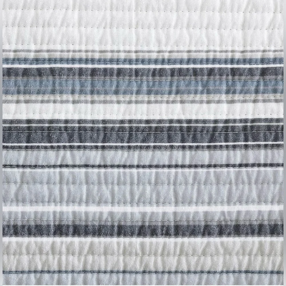 Stone Cottage Fresno Blue Cotton Quilt Bonus Set Fresno Blue - Full - Queen